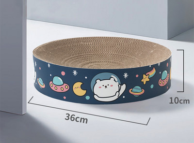 Vrsta mačje ploče za grebanje s valovitog papira