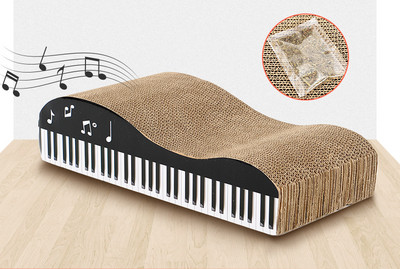 Grebalica za mačke od valovitog papira - različiti modeli i veličine