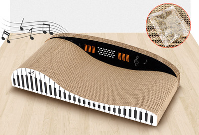 Grebalica za mačke od valovitog papira - različiti modeli i veličine