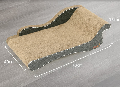 Grebalica za mačke od valovitog papira - različiti modeli i veličine