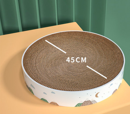 Grebalica za mačke - okrugla