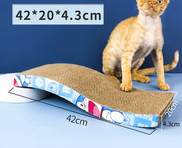 Grebalica za mačke od valovitog papira - nekoliko modela