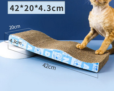 Grebalica za mačke od valovitog papira - nekoliko modela