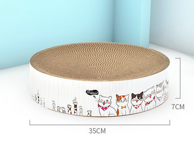 Ümmargune kraabits kassidele – lainepaberist