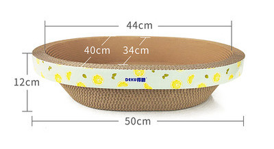 Ümmargune kraabits kassidele – lainepaberist