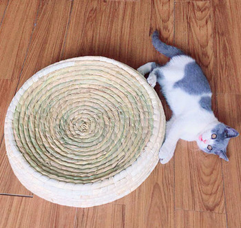 Ξύστρα για γάτες σε στρογγυλό σχήμα