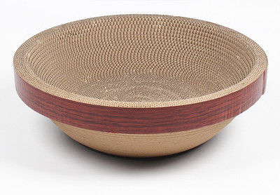 Grebalica za mačke okruglog oblika