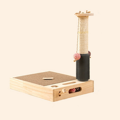 Mačka škrabalica s privjeskom - dvije boje