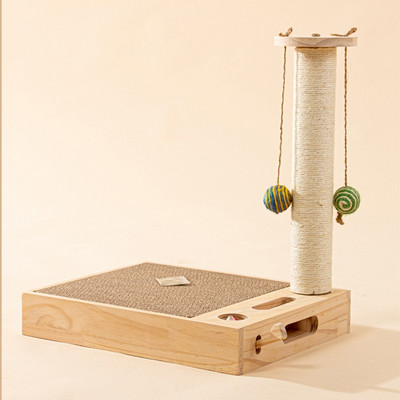 Mačka škrabalica s privjeskom - dvije boje