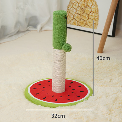 Mitmes värvitoonis ümmargune kraabits kassidele