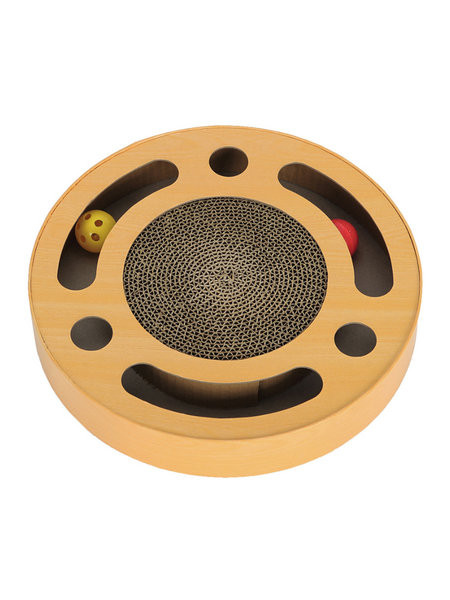 Scarlet pentru pisici in forma rotunda