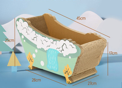 Grebalica za mačke u dvije boje