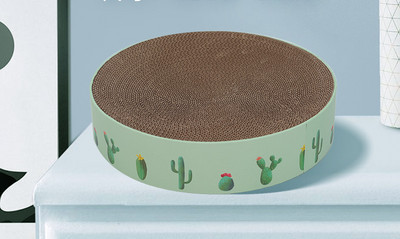 Kassi voodi kraabitsaga - rohelist värvi