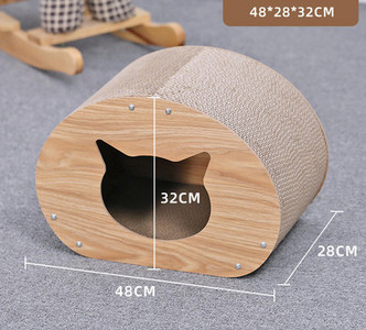 Litieră din lemn pentru pisici