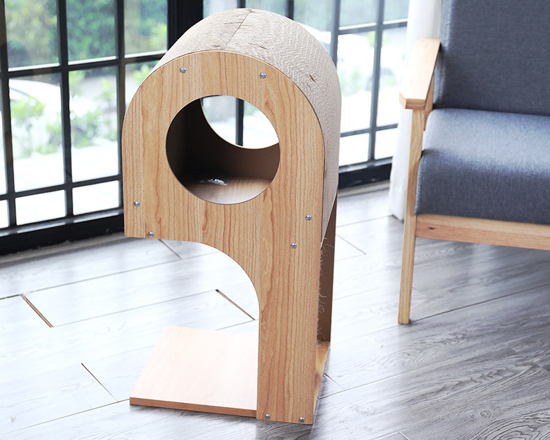 Litieră din lemn pentru pisici