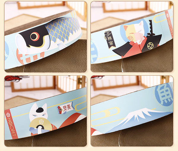 Lainepaberist kassikraabits - kolmes suuruses