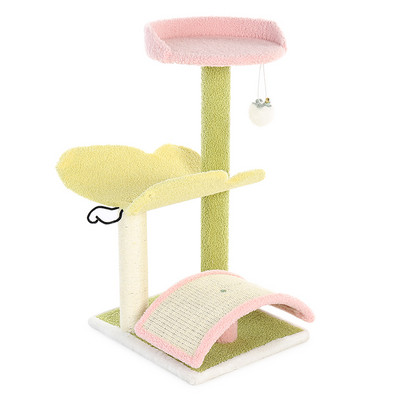 Kaķu alpīnistu-skrāpēju divi modeļi