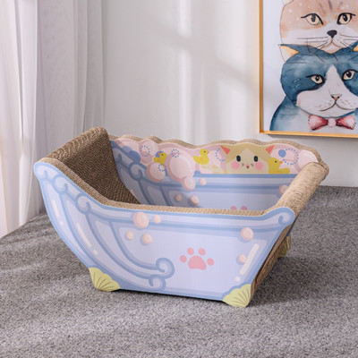 Pat tip zgarietor pisici in doua culori