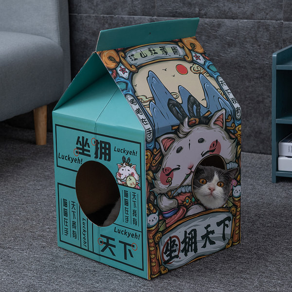 Scarlet din carton pentru pisici - mai multe culori