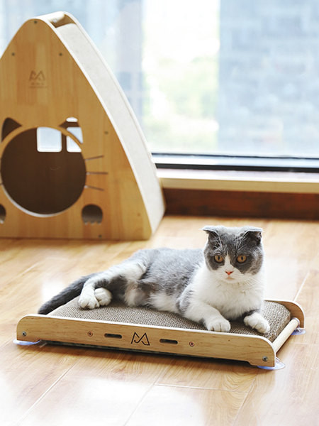 Ξύστρα τοίχου από κυματοειδές χαρτί