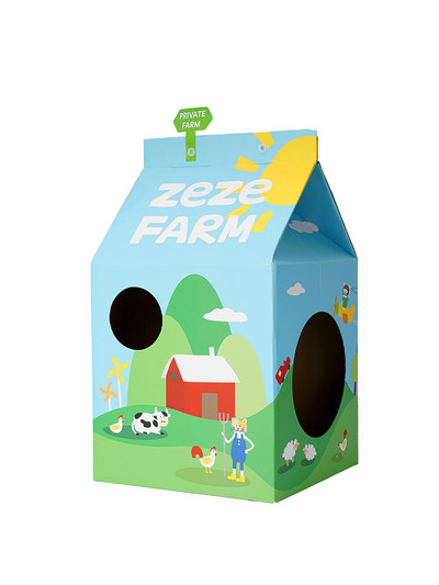 Kassimaja koos kraapimismasinaga