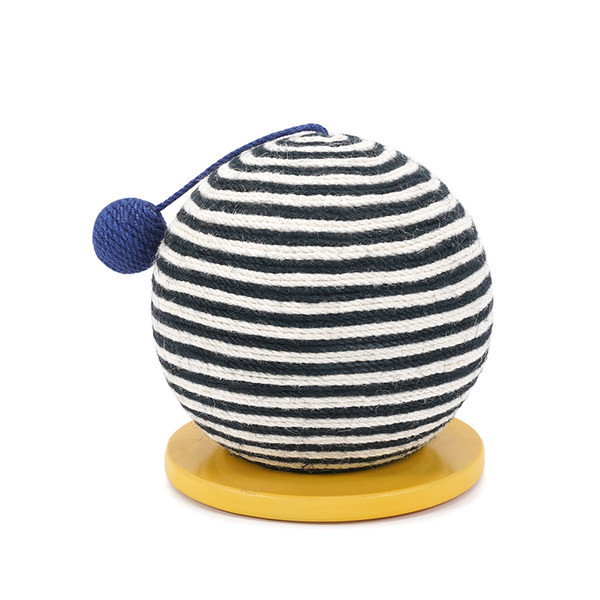 Sisali ja statiiviga ümmargune kraabits kassidele