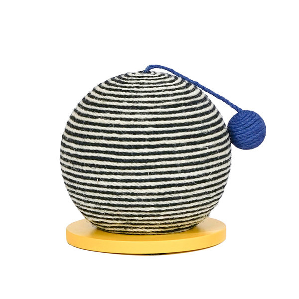 Sisali ja statiiviga ümmargune kraabits kassidele