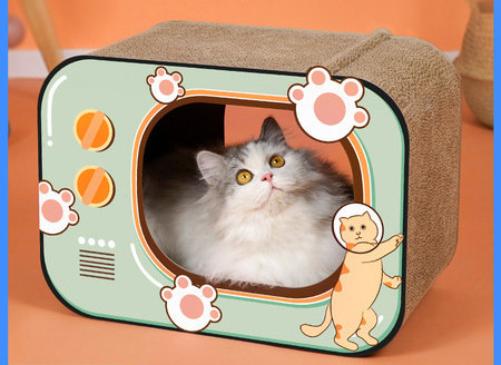 Zgarietoare pentru pisici in doua culori