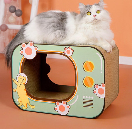 Zgarietoare pentru pisici in doua culori