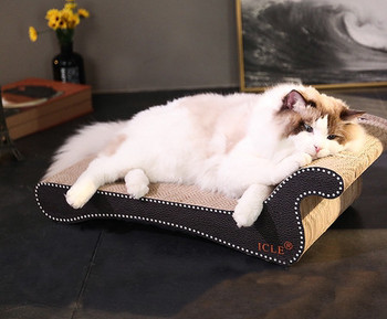 Ξύστρα γάτας σε σχήμα καναπέ