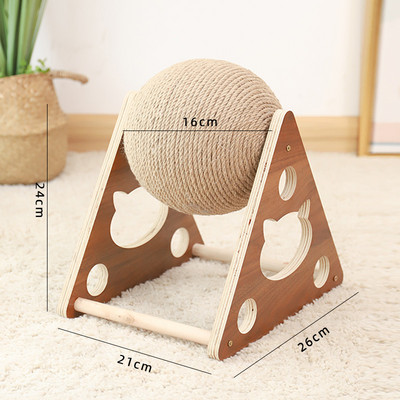 Σκαρίφημα γάτας με μπάλα - διάφορα μεγέθη