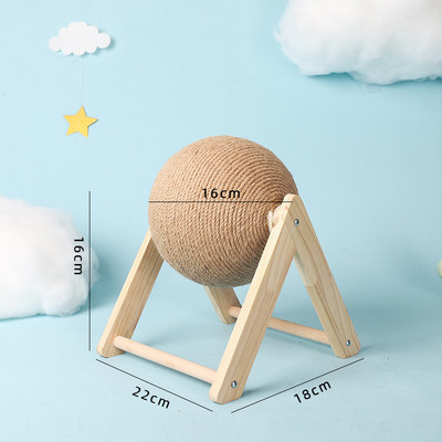 Σκαρίφημα γάτας με μπάλα - διάφορα μεγέθη