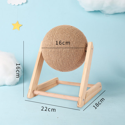 Σκαρίφημα γάτας με μπάλα - διάφορα μεγέθη