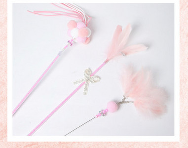 Καλάμι για παιχνίδι γάτας - πολλά μοντέλα