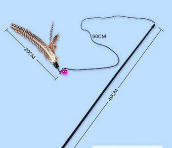 Undiță de pescuit tip jucărie distractivă pentru pisici