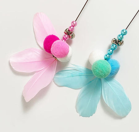 Mačka igračka štap sa zvonom