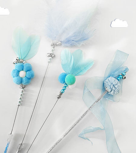 Mačka igračka štap sa zvonom