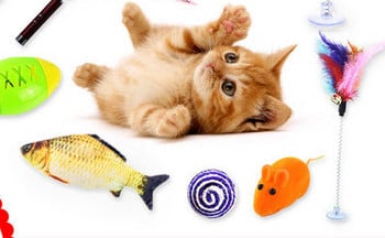 Καλάμι ψαρέματος τύπου διασκεδαστικό παιχνίδι γάτας