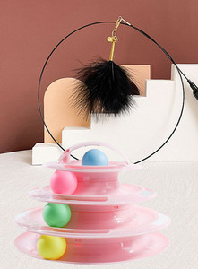 Mänguõng udusulgedega kassidele