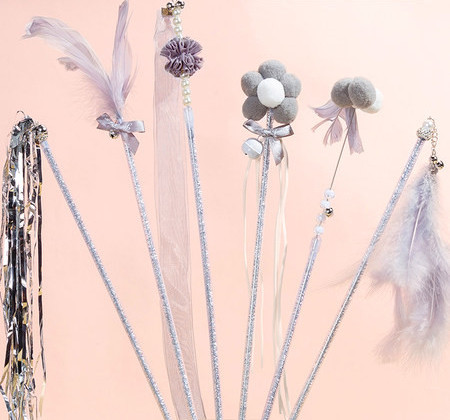 Mačka igračka štap i perje