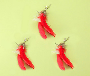 Παιχνίδι γάτας με φτερά - διαφορετικά χρώματα