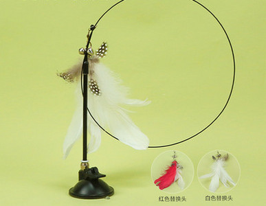 Παιχνίδι γάτας με φτερά - διαφορετικά χρώματα