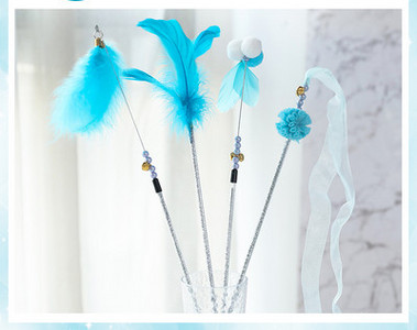 Καλάμι ψαρέματος τύπου παιχνίδι γάτας σε διάφορα μοντέλα