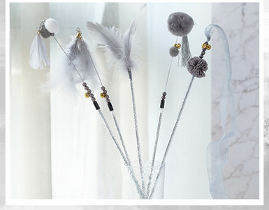 Καλάμι ψαρέματος τύπου παιχνίδι γάτας σε διάφορα μοντέλα