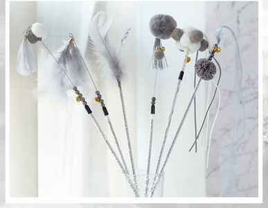 Καλάμι ψαρέματος τύπου παιχνίδι γάτας σε διάφορα μοντέλα