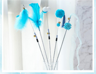 Καλάμι ψαρέματος τύπου παιχνίδι γάτας σε διάφορα μοντέλα