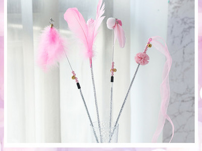 Καλάμι ψαρέματος τύπου παιχνίδι γάτας σε διάφορα μοντέλα