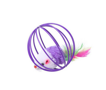 Undiță jucărie pentru pisici mai multe modele cu pene