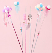 Undiță jucărie cu pandantiv pentru pisici