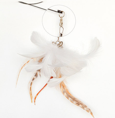 Jucărie pentru pisici cu pandantiv - mai multe modele